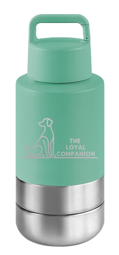 3-in-1 Portable Water Bottle and Pet Feeder